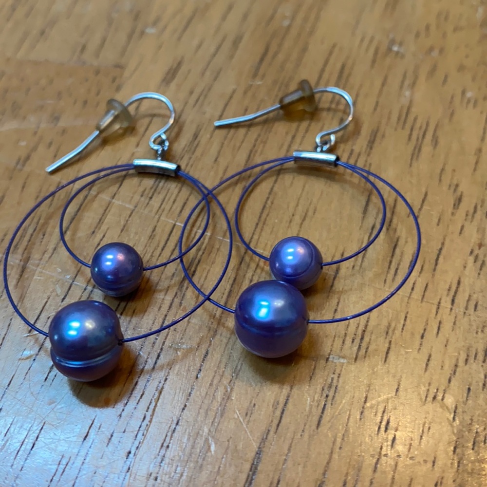 Honora Freshwater Cultured Pearl Hoop Earrings